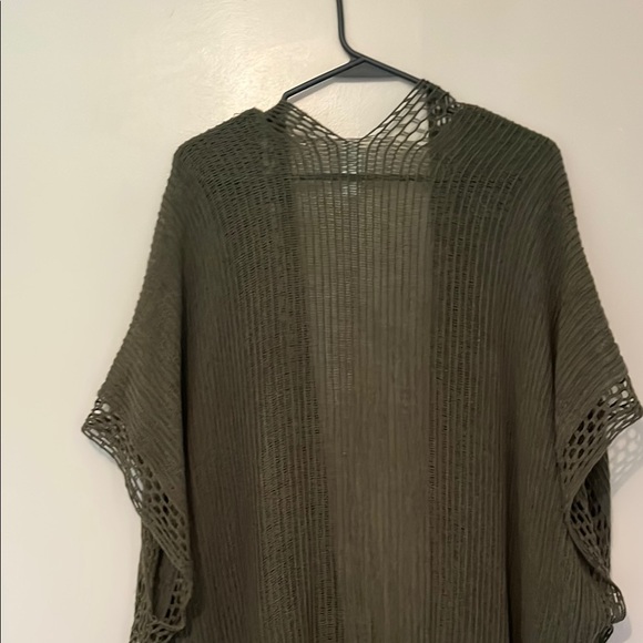 Just Be Olive Knit Kimono - Picture 12 of 12